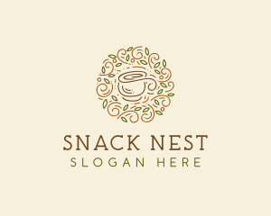 Coffee Tea Cafe  logo design