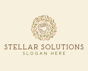 Coffee Tea Cafe  logo design