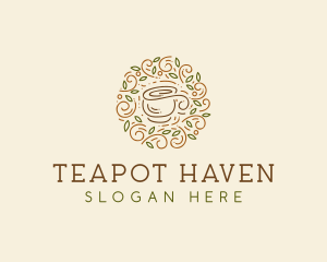 Coffee Tea Cafe  logo design