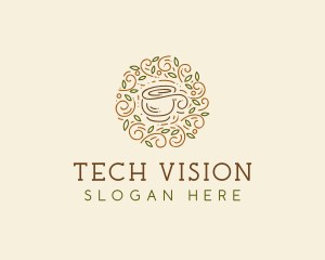 Coffee Tea Cafe  logo design