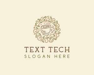 Coffee Tea Cafe  logo design