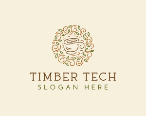 Coffee Tea Cafe  logo design