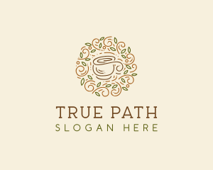 Coffee Tea Cafe  logo design