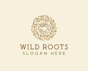 Coffee Tea Cafe  logo design