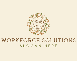 Coffee Tea Cafe  logo design