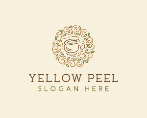 Coffee Tea Cafe  logo design