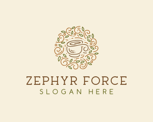 Coffee Tea Cafe  logo design