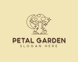 Holistic Herbal Mushroom logo design