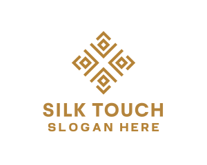 Royal Ethnic Textile Pattern logo