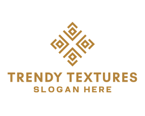 Royal Ethnic Textile Pattern logo