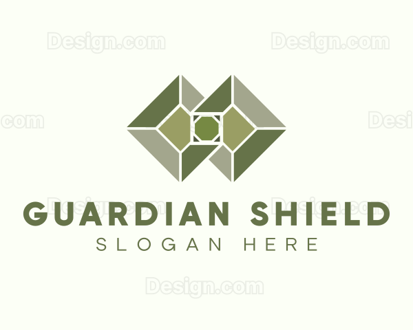 Flooring Tile Design Logo