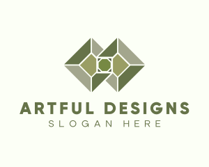 Flooring Tile Design logo design