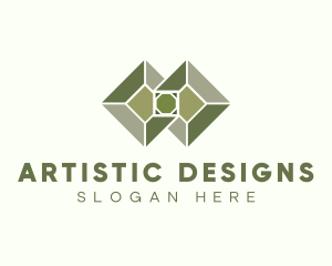 Flooring Tile Design logo design