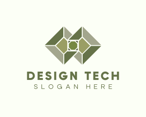 Flooring Tile Design logo design