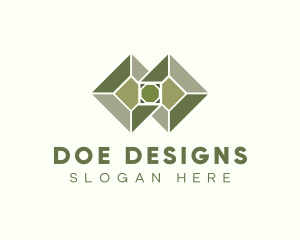 Flooring Tile Design logo design