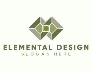 Flooring Tile Design logo design