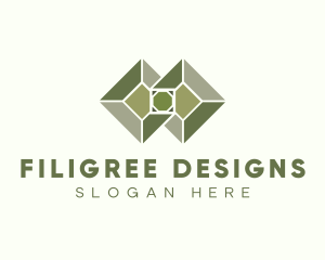 Flooring Tile Design logo design