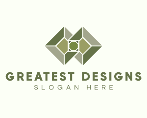 Flooring Tile Design logo design