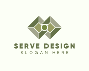 Flooring Tile Design logo design