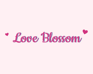 Lovely Handwritten Heart logo design