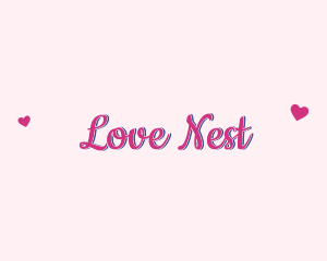 Lovely Handwritten Heart logo design