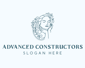 Elegant Female Floral logo design