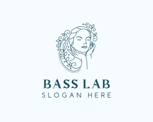 Elegant Female Floral logo design