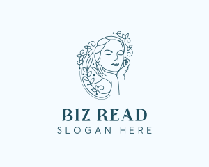 Elegant Female Floral logo design