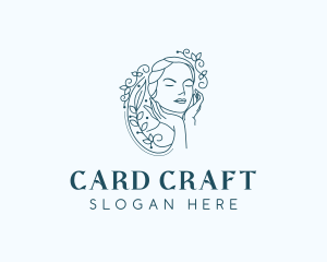 Elegant Female Floral logo design