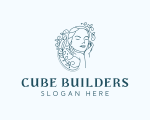 Elegant Female Floral logo design