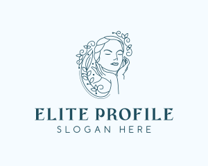 Elegant Female Floral logo design