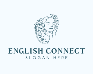 Elegant Female Floral logo design