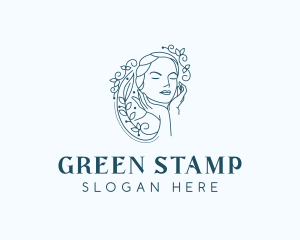 Elegant Female Floral logo design