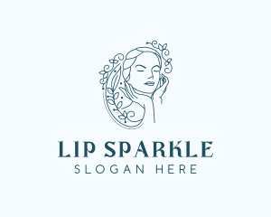 Elegant Female Floral logo design