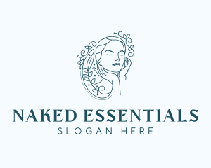 Elegant Female Floral logo design