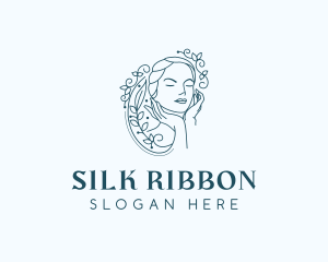 Elegant Female Floral logo design