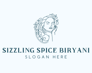 Elegant Female Floral logo design