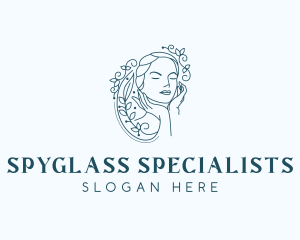 Elegant Female Floral logo design