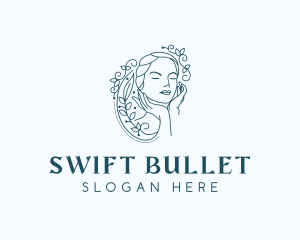 Elegant Female Floral logo design