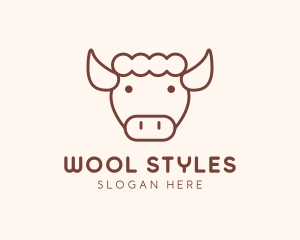 Cow Sheep  Dairy Wool logo