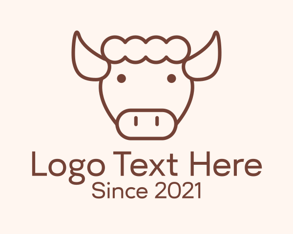 Lamb logo example 3