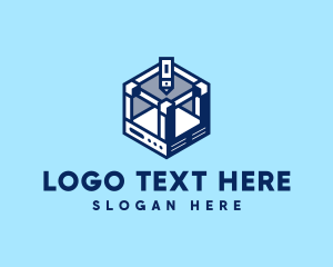 Technology Machine Printer logo