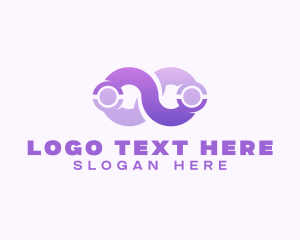 Gradient Infinity Loop logo