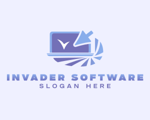 Computer Tech Software logo design