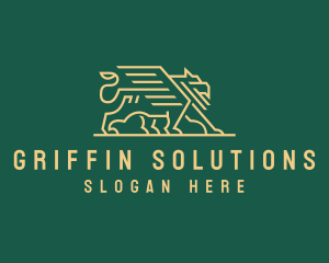 Gold Deluxe Griffin  logo