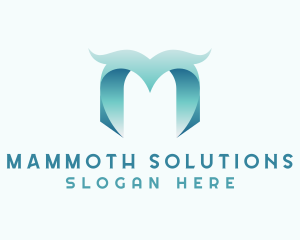 Business Startup Letter M  logo design