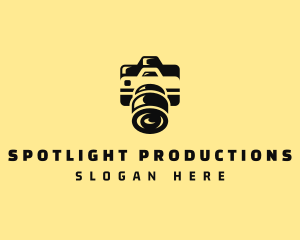 Camera Video Production logo design