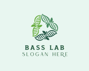 Biotech Leaf  DNA logo design