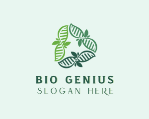 Biotech Leaf  DNA logo