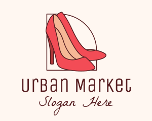 Woman High Heels Logo